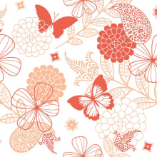 Servietten Airlaid Natalie terrakotta-aprikot 