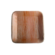 3143.3001 Teller aus Palmblätter, viereckig