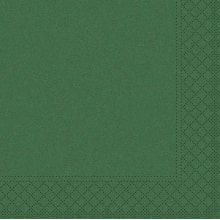 Servietten Papier 24x24 cm 1/4 grün