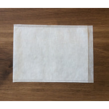 Waschhandschuh Vlies, weiss