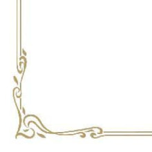 Servietten Airlaid Colour gold 40x40 cm 1/4 Falz