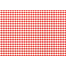 Set Papier Vichy red