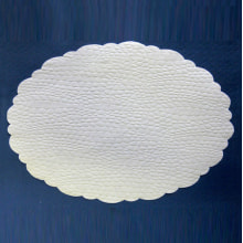 Plattenpapier oval  14