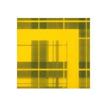 Airlaid Linien gelb, 40x40 cm 1/4 Falz