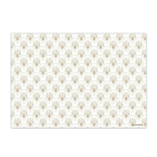 Set Papier Victor white gold