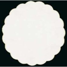 Untersetzer  weiss 90 mm 1-lagig