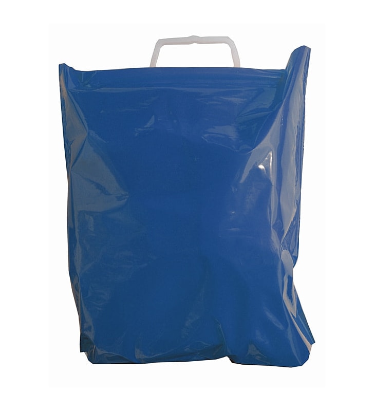 Bügeltragtasche 630x520+120 mm blau