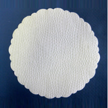 Plattenpapier rund  18