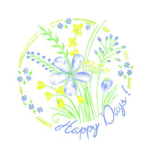 Servietten Airlaid Happy Days