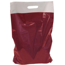 Grifflochtragtasche 350x500+80 mm bordeaux