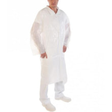 Besucherkittel PE weiss