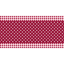 Tête à tête Airlaid Anton bordeaux