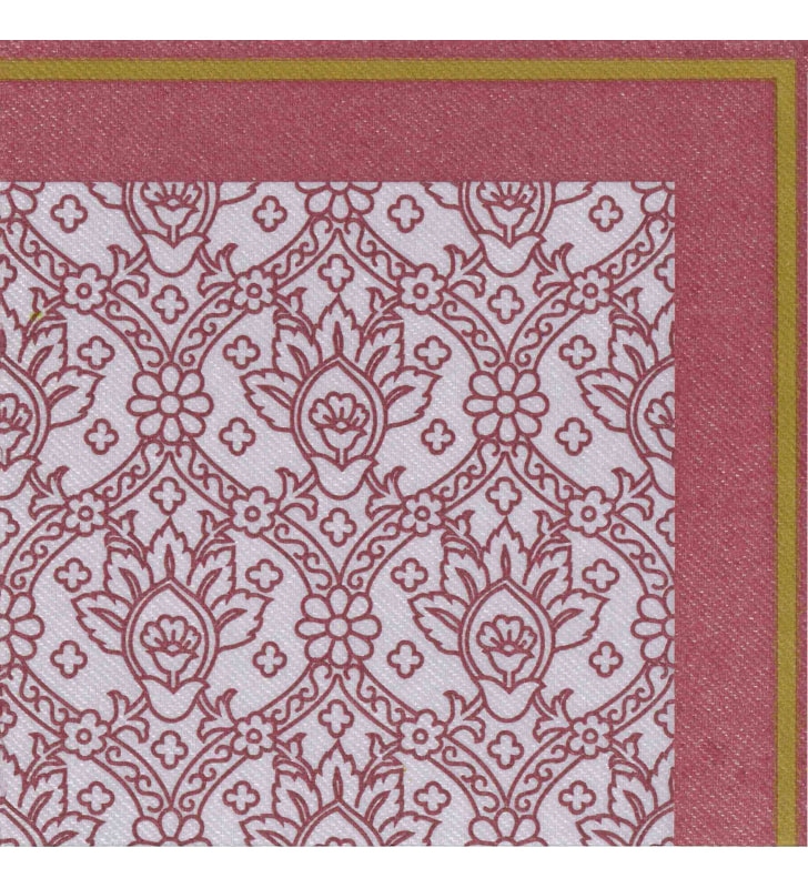 Serv. Airlaid Médaillon prune