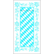 170246 Servietten Bestecktasche Airlaid Bayern 