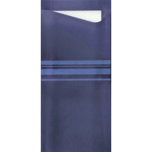Bestecktasche Pochetta FIT Classic Stripes navyblue