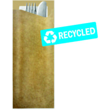 Bestecktasche Pochetta FIT Nature Kraft recycled