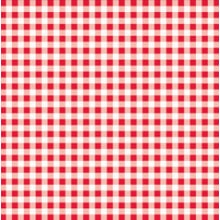 Napperon Airlaid Karo rot