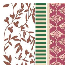 Servietten Airlaid Jenna 40x40 cm 1/4 Falz