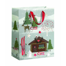Kordeltasche Winter Cottage 70110 22331