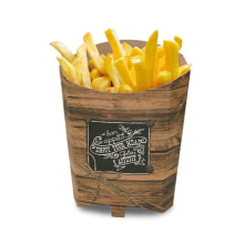 Pommes Faltbox Enjoy your Meal