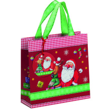 Kordeltasche Red Nose Santa 70110 71201