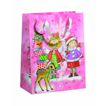 70110 22037 Kordeltasche Weihnacht