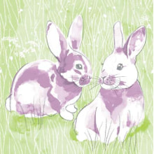 Servietten Airlaid Lilly & Lenni