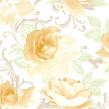 Servietten Airlaid Rosalie gelb 40x40 cm 1/4 Falz