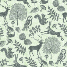 Servietten Airlaid Forest Olivgrün-Grau