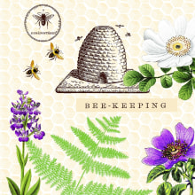 Servietten Airlaid Bee-Keeping