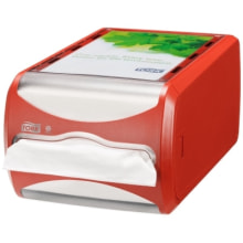 272512 Serviettenspender Kunststoff rot